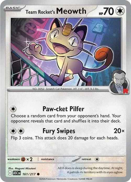Team Rocket's Meowth — Ascended Heroes