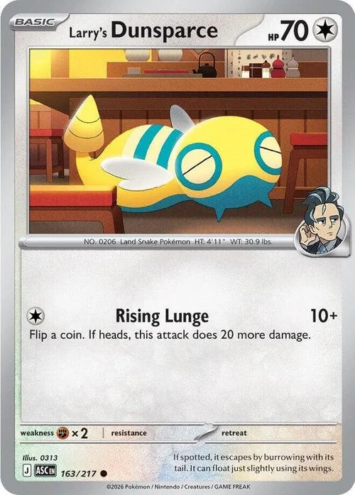 Larry's Dunsparce — Ascended Heroes