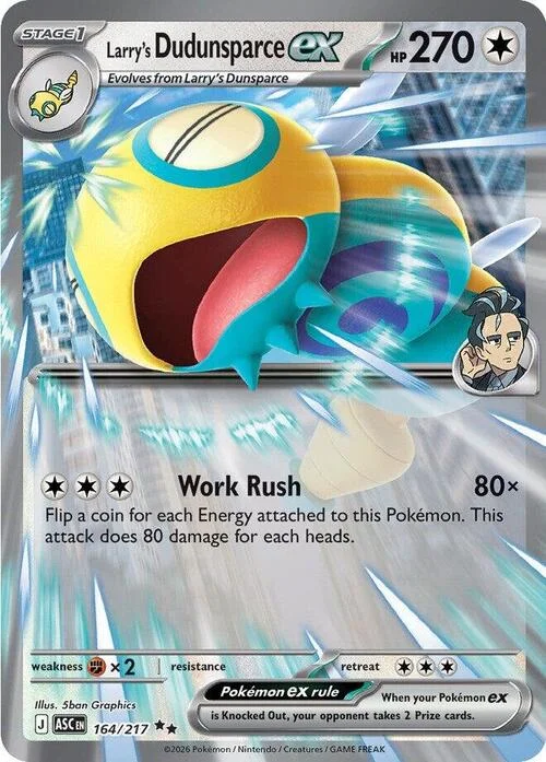 Larry's Dudunsparce ex — Ascended Heroes