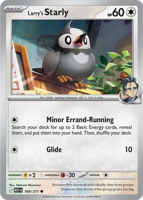 Larry's Starly — Ascended Heroes