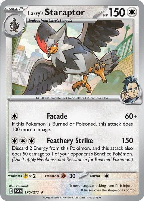 Larry's Staraptor — Ascended Heroes