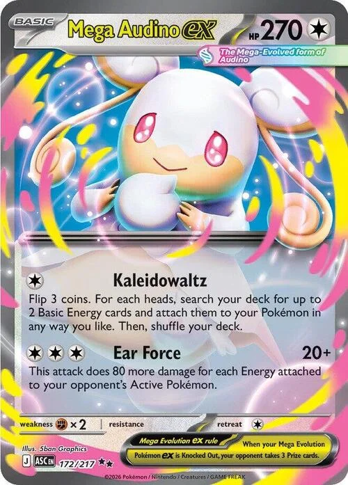 Mega Audino ex — Ascended Heroes