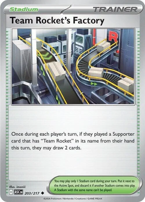 Team Rocket's Factory — Ascended Heroes