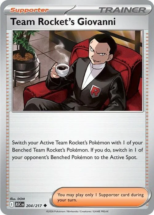 Team Rocket's Giovanni — Ascended Heroes