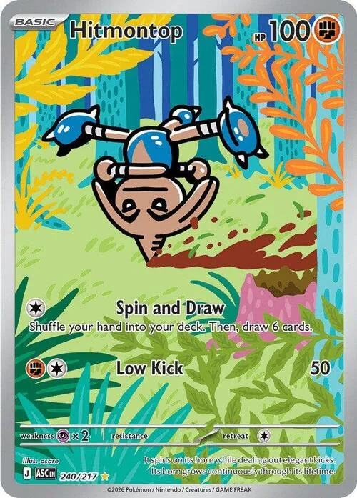 Hitmontop — Ascended Heroes
