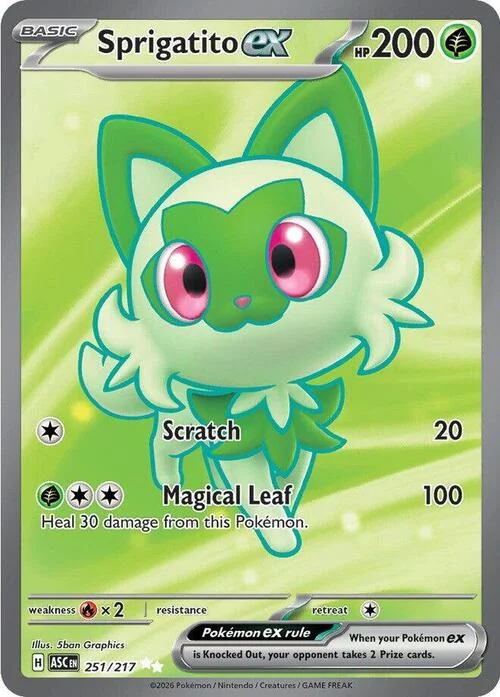 Sprigatito ex — Ascended Heroes