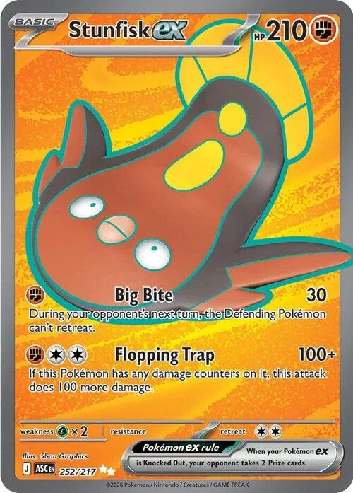 Stunfisk ex — Ascended Heroes