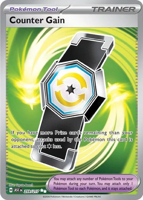 Counter Gain — Ascended Heroes