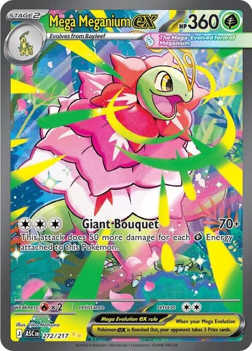 Mega Meganium ex — Ascended Heroes