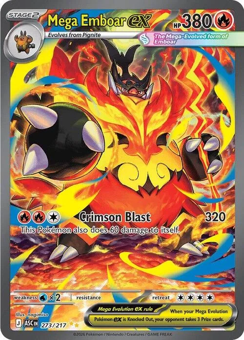 Mega Emboar ex — Ascended Heroes