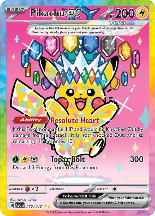 Pikachu ex — Ascended Heroes