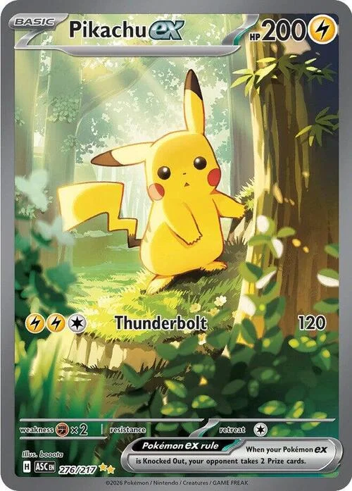 Pikachu ex — Ascended Heroes