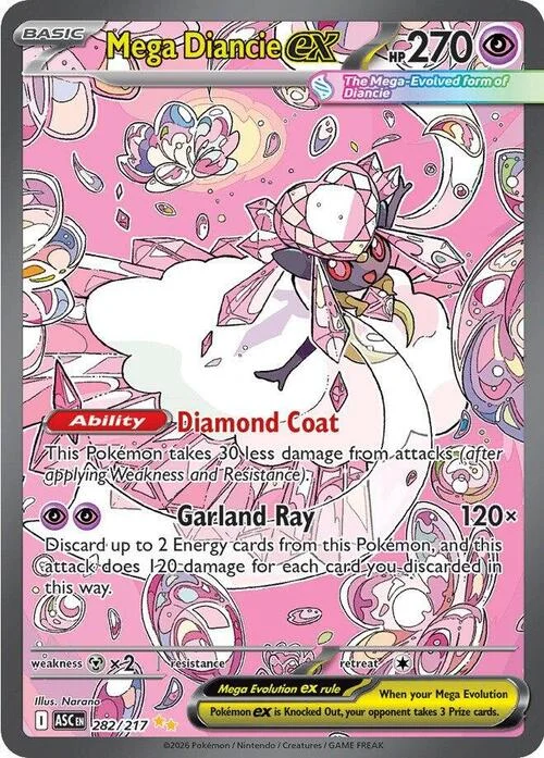Mega Diancie ex — Ascended Heroes