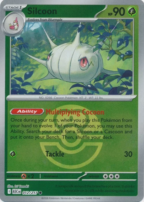 Silcoon — Ascended Heroes - Ball & Rocket Reverse Holo