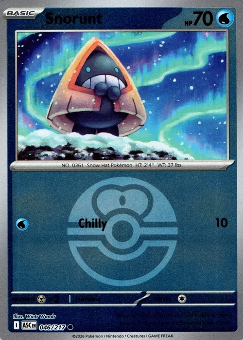 Snorunt — Ascended Heroes - Ball & Rocket Reverse Holo
