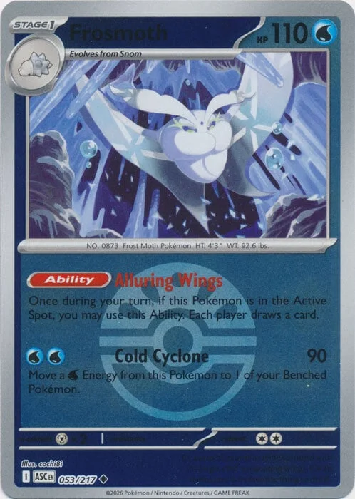 Frosmoth — Ascended Heroes - Ball & Rocket Reverse Holo