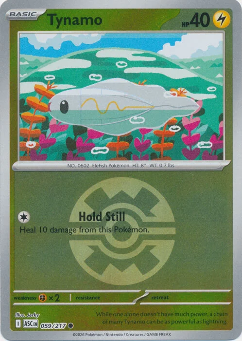 Tynamo — Ascended Heroes - Ball & Rocket Reverse Holo
