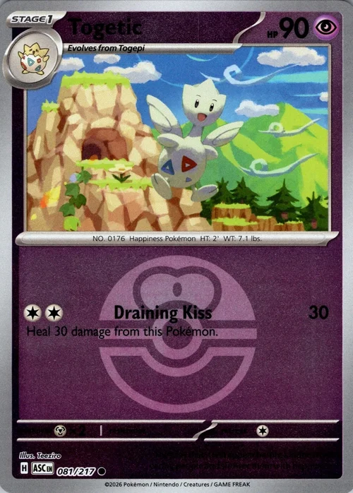 Togetic — Ascended Heroes - Ball & Rocket Reverse Holo