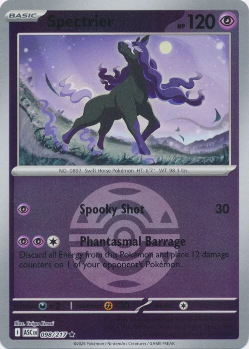 Spectrier — Ascended Heroes - Ball & Rocket Reverse Holo