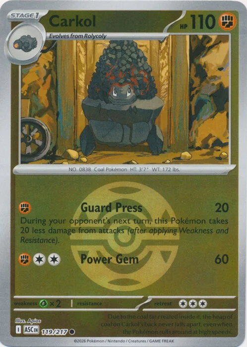 Carkol — Ascended Heroes - Ball & Rocket Reverse Holo