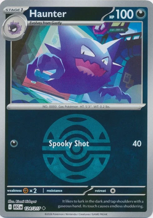 Haunter — Ascended Heroes - Ball & Rocket Reverse Holo