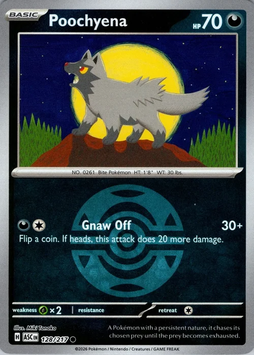 Poochyena — Ascended Heroes - Ball & Rocket Reverse Holo