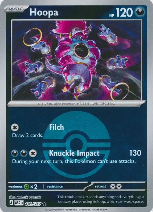 Hoopa — Ascended Heroes - Ball & Rocket Reverse Holo