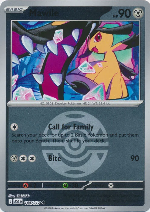 Mawile — Ascended Heroes - Ball & Rocket Reverse Holo