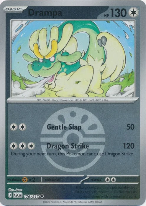 Drampa — Ascended Heroes - Ball & Rocket Reverse Holo