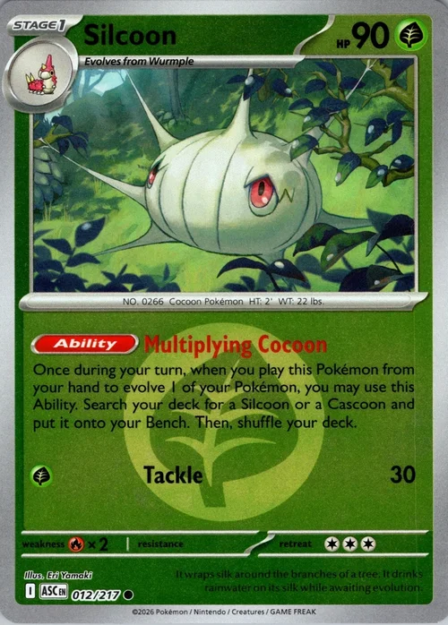 Silcoon — Ascended Heroes - Energy Reverse Holo