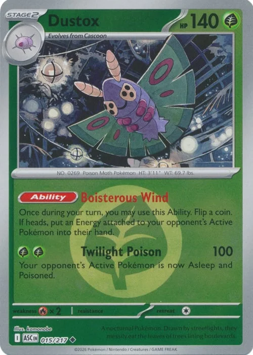 Dustox — Ascended Heroes - Energy Reverse Holo