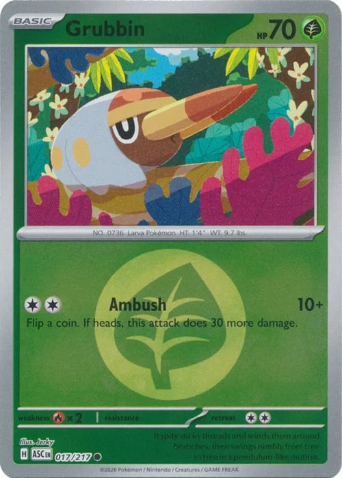 Grubbin — Ascended Heroes - Energy Reverse Holo