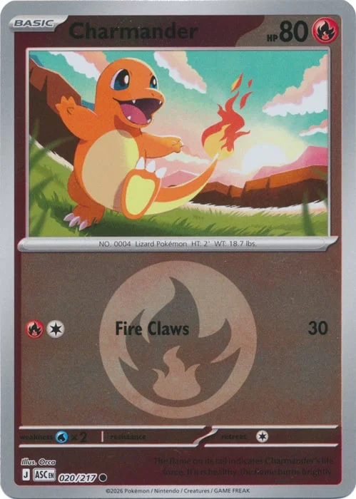 Charmander — Ascended Heroes - Energy Reverse Holo