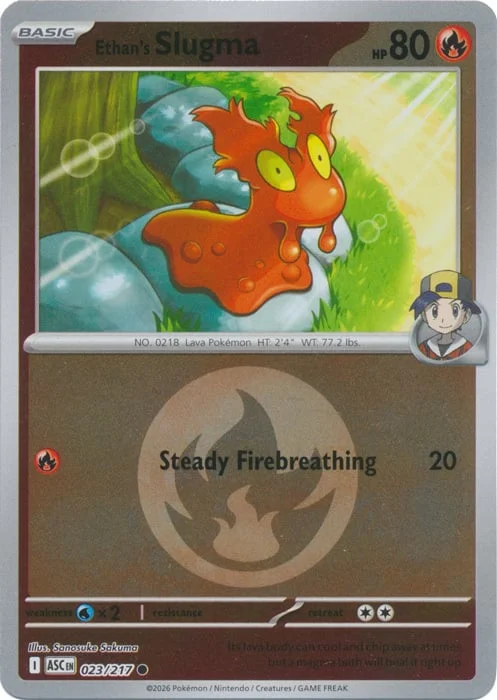 Ethan's Slugma — Ascended Heroes - Energy Reverse Holo