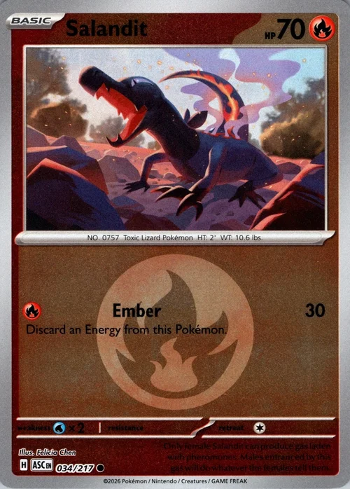 Salandit — Ascended Heroes - Energy Reverse Holo