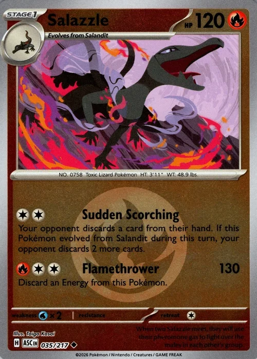 Salazzle — Ascended Heroes - Energy Reverse Holo