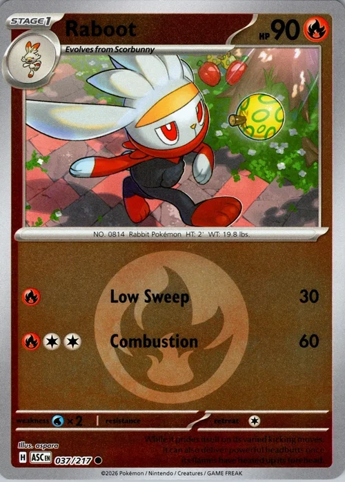 Raboot — Ascended Heroes - Energy Reverse Holo