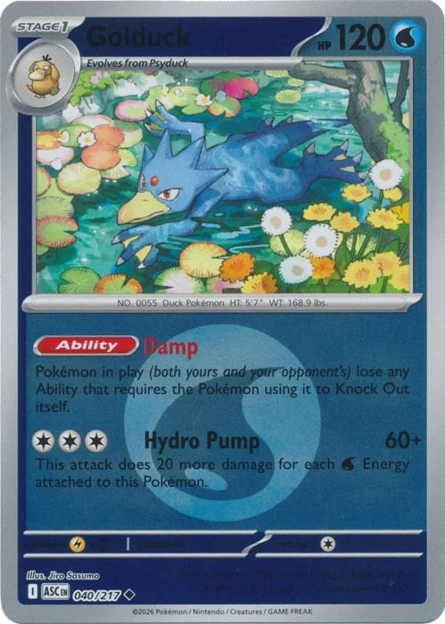 Golduck — Ascended Heroes - Energy Reverse Holo