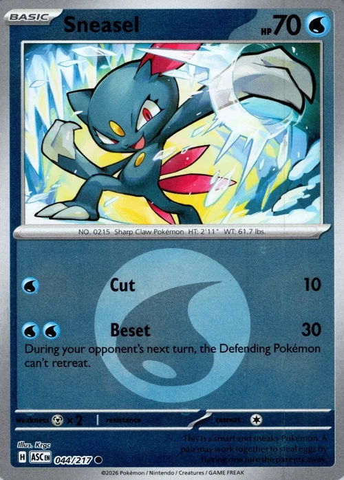 Sneasel — Ascended Heroes - Energy Reverse Holo