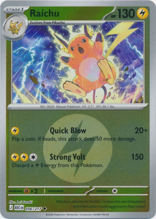 Raichu — Ascended Heroes - Energy Reverse Holo