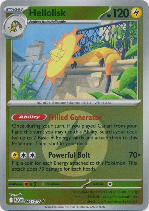 Heliolisk — Ascended Heroes - Energy Reverse Holo