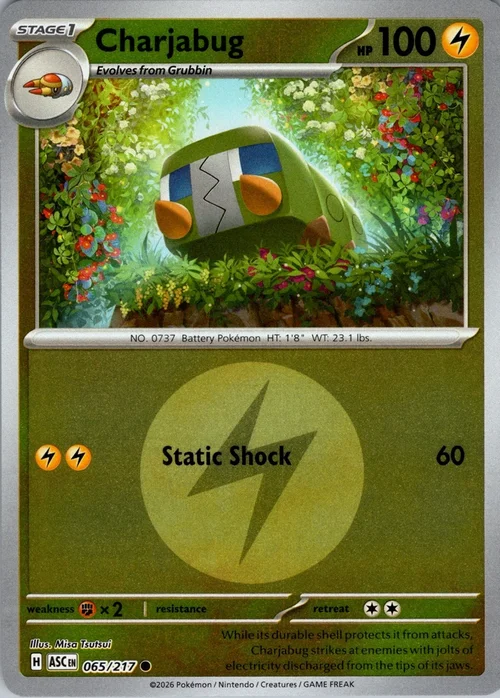 Charjabug — Ascended Heroes - Energy Reverse Holo