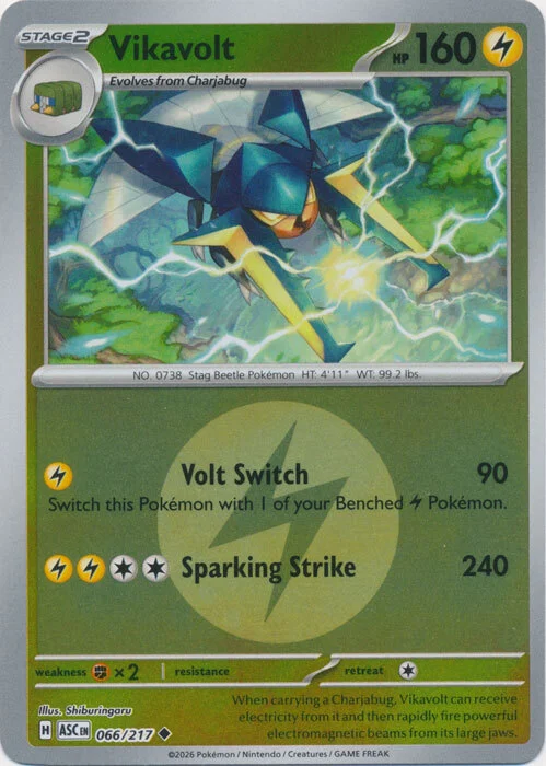 Vikavolt — Ascended Heroes - Energy Reverse Holo