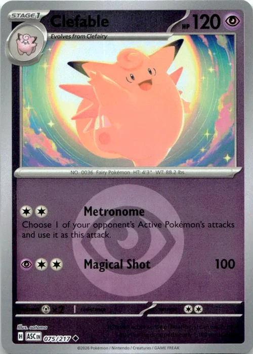 Clefable — Ascended Heroes - Energy Reverse Holo