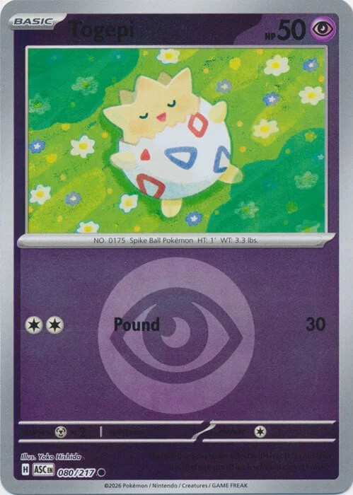 Togepi — Ascended Heroes - Energy Reverse Holo
