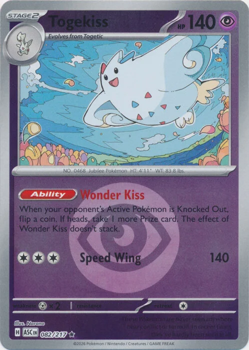 Togekiss — Ascended Heroes - Energy Reverse Holo