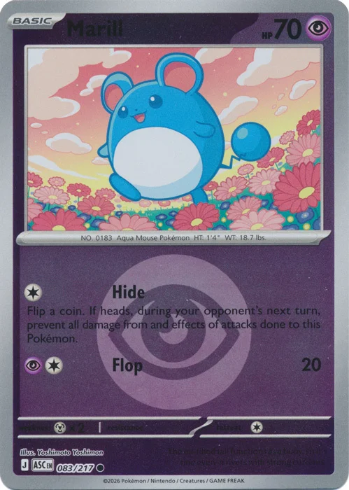Marill — Ascended Heroes - Energy Reverse Holo