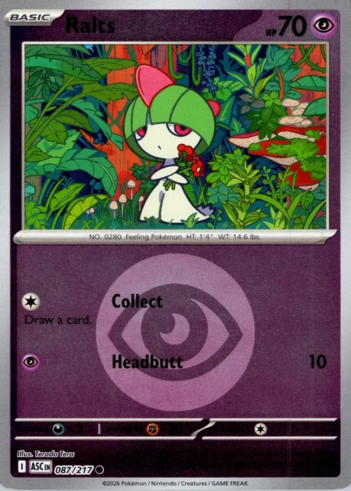 Ralts — Ascended Heroes - Energy Reverse Holo