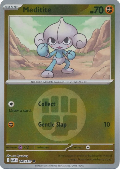 Meditite — Ascended Heroes - Energy Reverse Holo