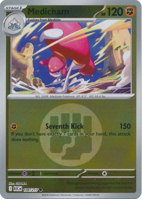 Medicham — Ascended Heroes - Energy Reverse Holo